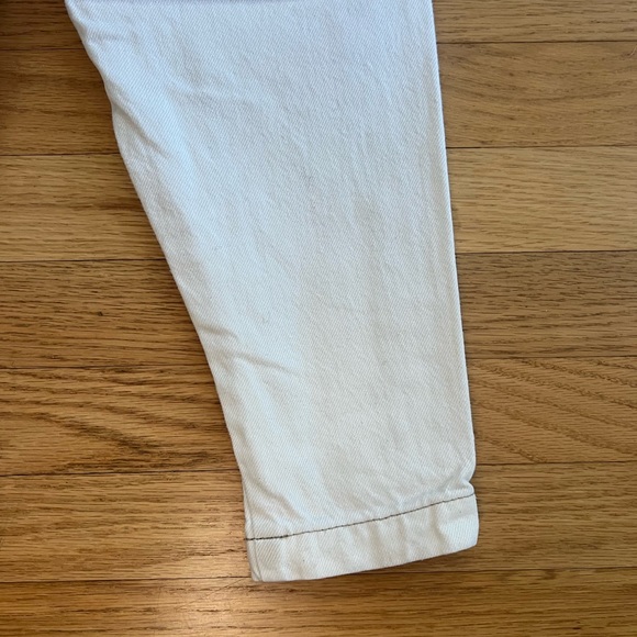 Banana Republic Baby Barrel Leg Utility Jean- Ecru, 4T - Picture 7 of 10